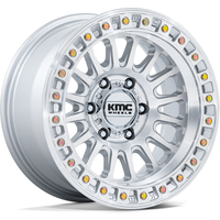 Roues KMC KM552 IMS Argent Machiné 17x8.5 5x108 18 Offset — Roues et jantes
