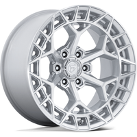 Fuel FC873 Charger Machined Silver 17x9 Wheels - 5x127 Bolt Pattern — Wheels & Rims