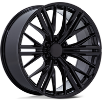 Performance Replicas PR227 Gloss Black 22x9.5 Wheels 6x139.7 — Wheels & Rims