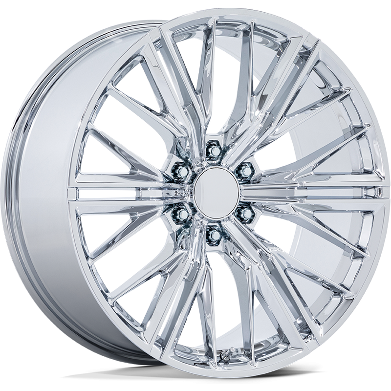 Performance Replicas PR227 Chrome Wheels 22x9.5 6x139.7 Bolt Pattern — Wheels & Rims