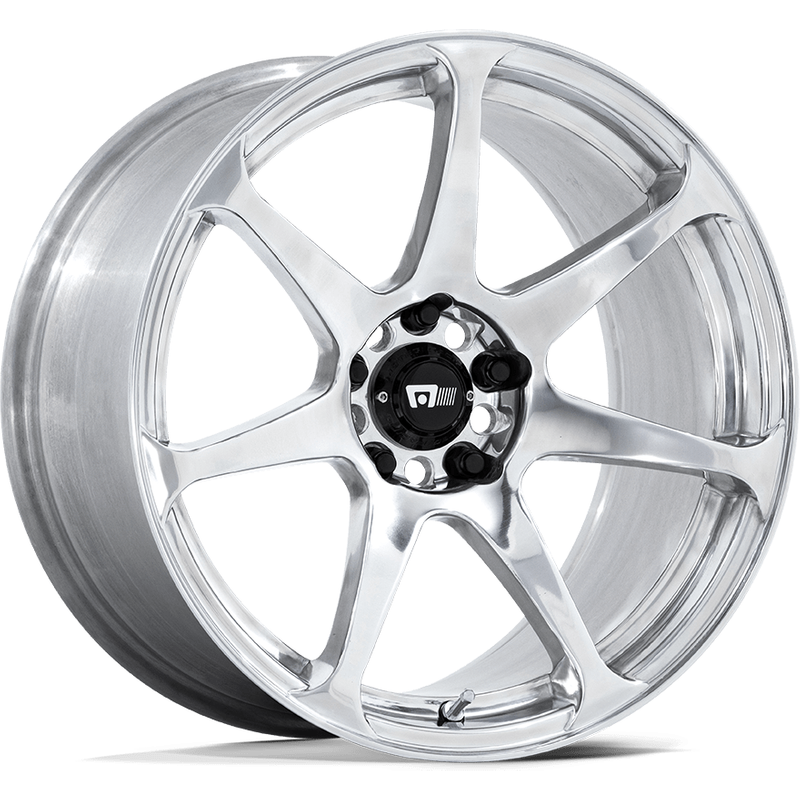 Motegi Racing MR154 Battle Polished Wheels - 17x8 - 5x114.3 — Wheels & Rims