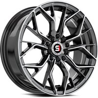 Spec-1 SP-76 Gloss Black Machined Wheels - 16x6.5 - 5x100