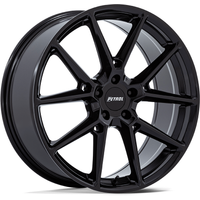 Roues Petrol PE002 P1E Noir Brillant 17x8 avec motif de boulons 5x114.3