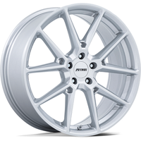 Roues Petrol PE002 P1E Argent Brillant 17x8 avec Motif de Boulon 5x114.3