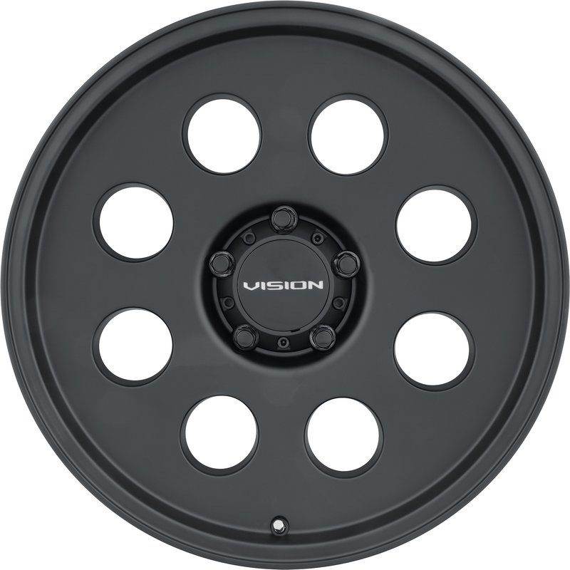 Vision Off Road 56 Midway Satin Black Wheel - 20x10 -8x170 -25 Offset — Wheels & Rims