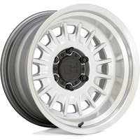 Roues Black Rhino Aliso Argent Brillant - 16x8 - Motif de Boulon 5x139.7
