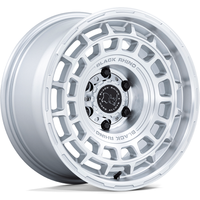 Roues Black Rhino BR024 Awol Argent Machiné - 17x8.5 - 5x114.3