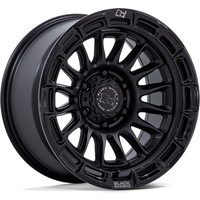 Roues Black Rhino BR025 Rival Noir Mat 17x8.5 5x114.3 25 Offset — Roues et jantes