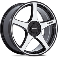 Roues Petrol PE003 P2E Machined Black 17x8 - Motif de boulon 5x108