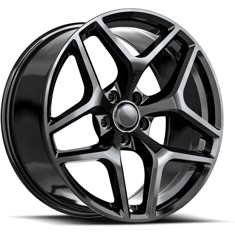 Roues O.E. Revolution Z28 Noir Brillant - 20x10 - 5x120
