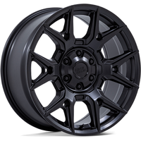 Moto Metal MO813 Mason Matte Black 17x8.5 Wheels 6x135 Bolt Pattern