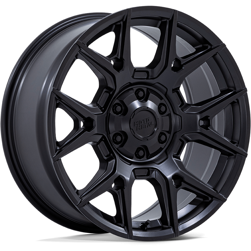 Roues Moto Metal MO813 Mason Noir Mat 17x8.5 6x135 — Roues et jantes
