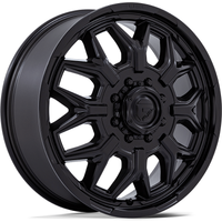 Fuel D871 Flux Dually Blackout Wheels - 20x8.25 - 8x170 Bolt Pattern — Wheels & Rims