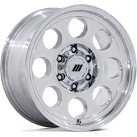 Pro Comp PA201 Heritage Polished 16x8 Rims 5x127 Bolt Pattern 0 Offset — Wheels & Rims
