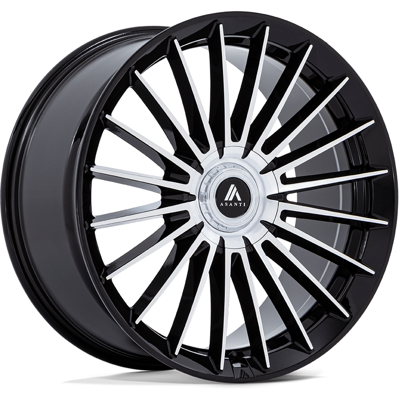 Asanti Black AB048 Viceroy Machined Black Wheels 20x10.5 5x115 — Wheels & Rims