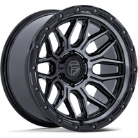 Jantes Fuel FC881 Surge Noires Brillantes Usinées 17x9 5x127 1 Offset