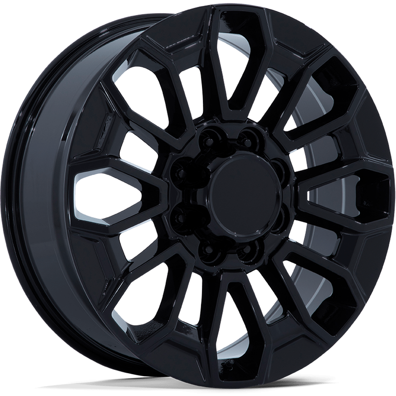 Performance Replicas PR228 Gloss Black 22x8.5 Rims 8x170 Bolt Pattern — Wheels & Rims