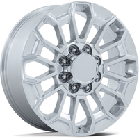 Performance Replicas PR228 Polished Wheels - 22x8.5 - 8x170 Bolt Pattern — Wheels & Rims