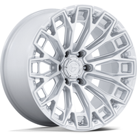 Jantes Fuel FC882 Trax Argent Machiné - 17x9 - Motif de 6x135