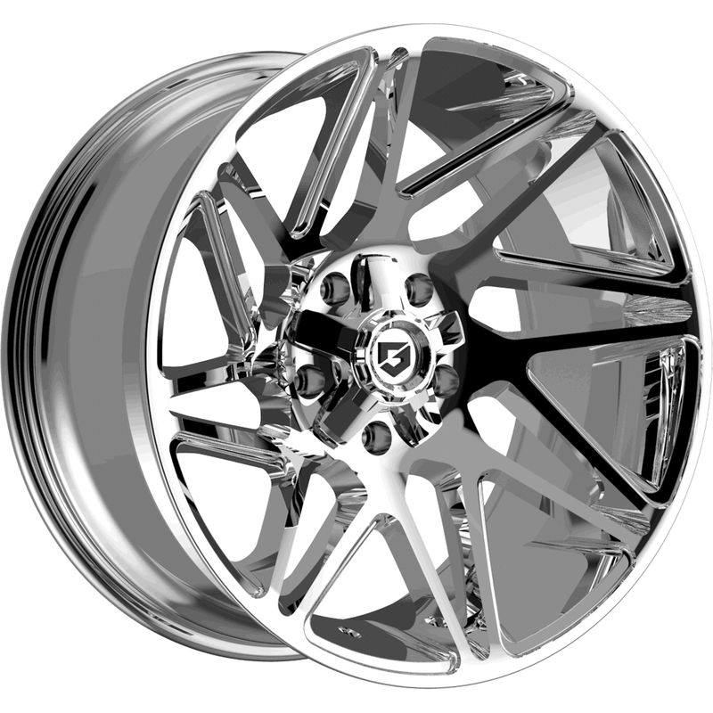 Gear Off Road 777C Chrome Wheels - 20x10 - 6x135 Bolt Pattern — Wheels & Rims