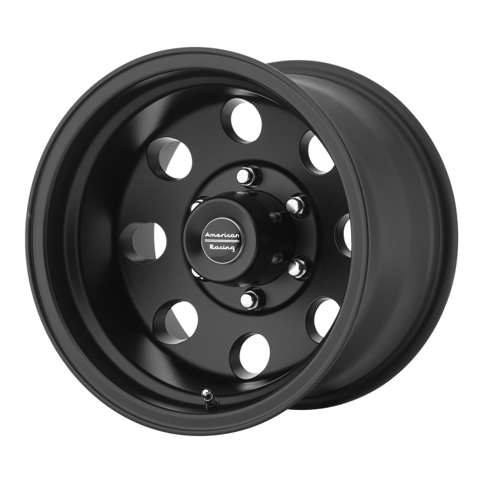 American Racing AR172 Baja Satin Black Wheels 15X10 -43mm Offset 5X114.3 BP — Wheels & Rims