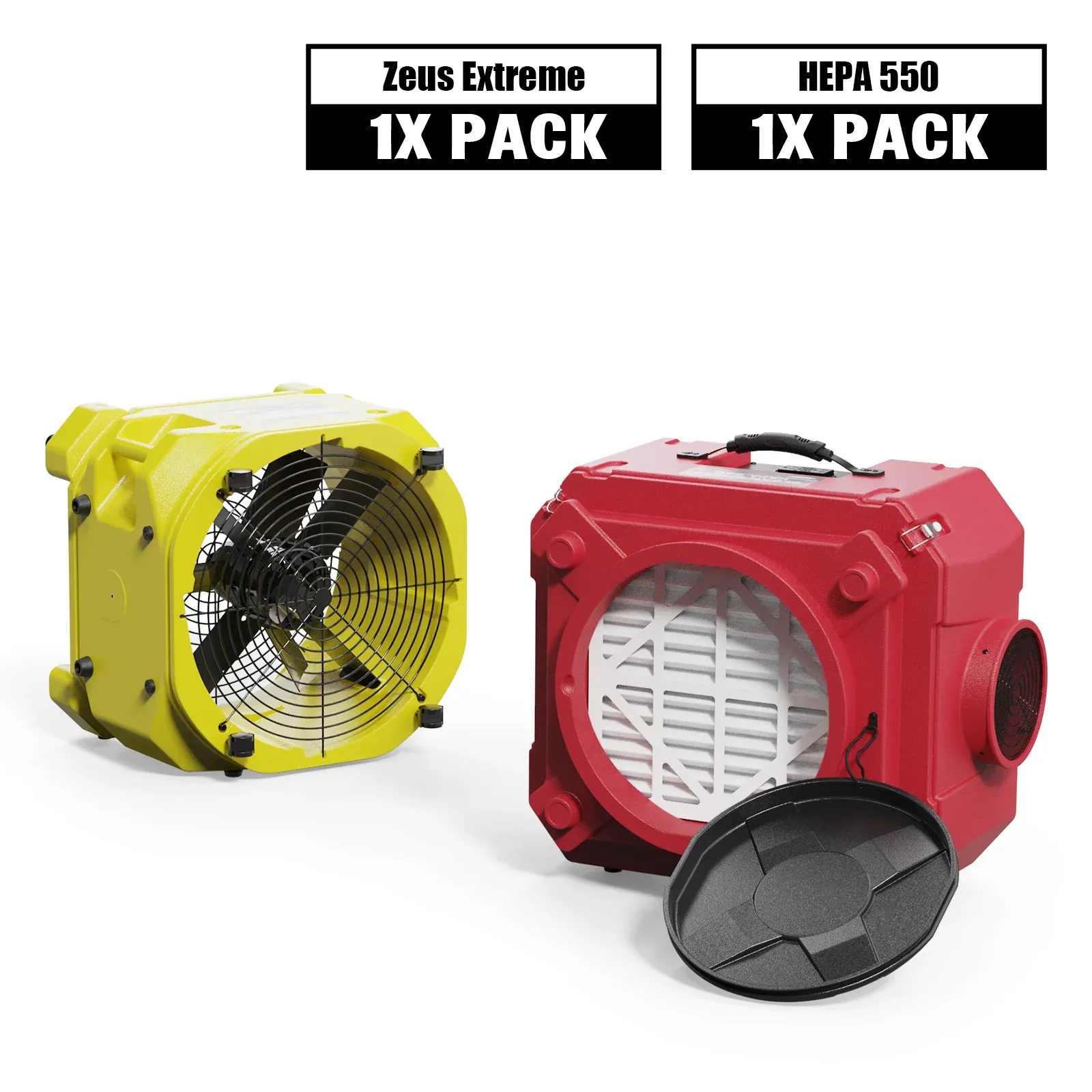 AlorAir Air Solution Combo Pack: Zeus Extreme Air Mover & CleanShield HEPA 550 — Audio Amplifiers & DACs