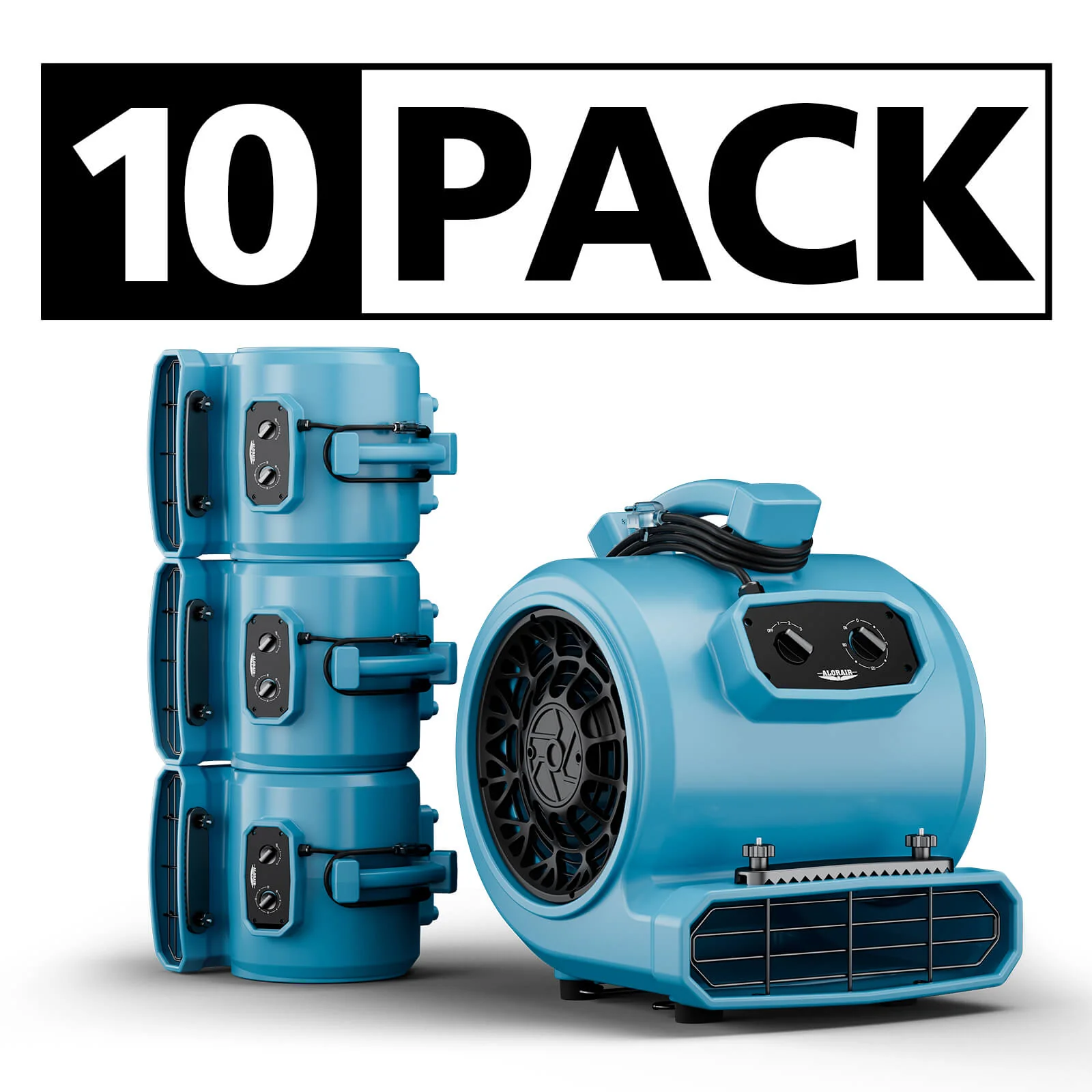 Ventilateur souffleur AlorAir GE4000TC avec 3 vitesses et 5 angles — Tapis