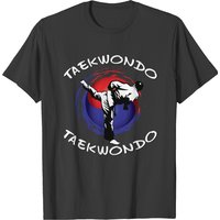 T-shirt d'arts martiaux Taekwondo pour hommes