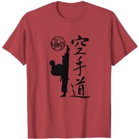T-shirt de sport Karate Fighter Tiger Shotokan Tradition pour hommes