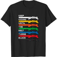 T-shirt Cool Ceinture Taekwondo pour Hommes - T-shirt Arts Martiaux