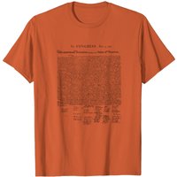 T-shirt Déclaration d'Indépendance des États-Unis pour hommes