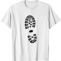 Shoe Print T-shirt for Men