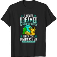 Dishwasher Job Dish Washing T-Shirt for Men