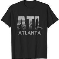 City of Atlanta Skyline T-Shirt for Men