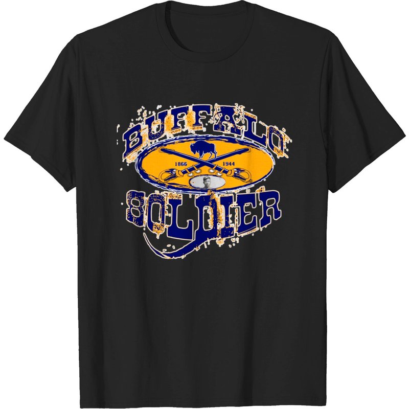 Buffalo Soldier Gift Tee T-Shirt for Men — Mens T Shirts