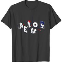T-shirt Vowel Party Time pour hommes — T-shirts pour hommes
