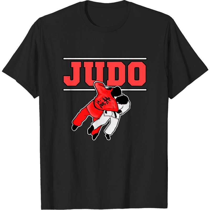 T-shirt pour hommes Judo Sport Art Martial Techniques Judoka — T-shirts pour hommes