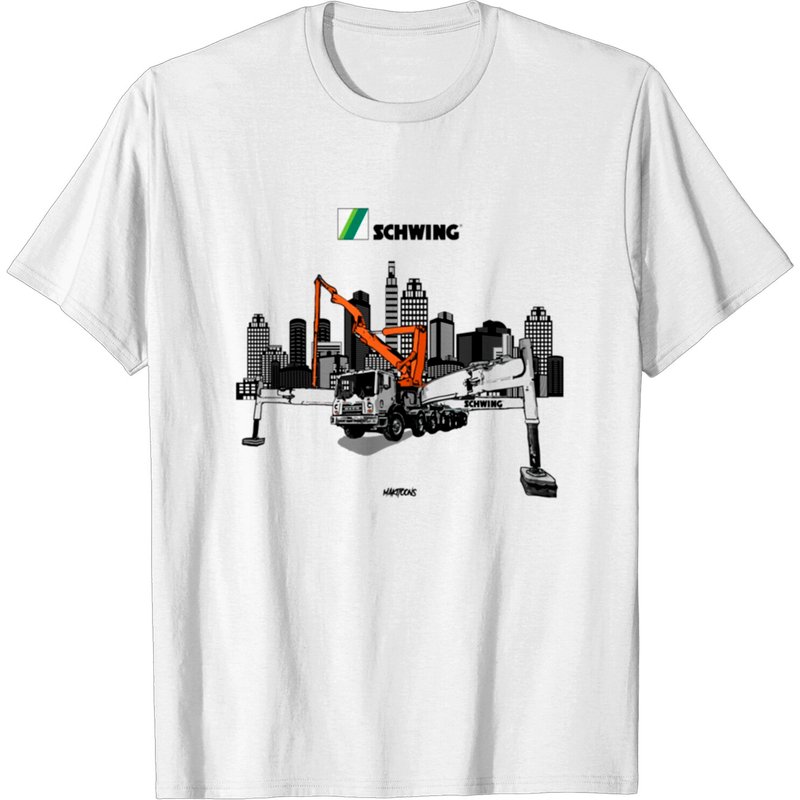 T-shirt Schwing Concrete Pump pour hommes — T-shirts pour hommes
