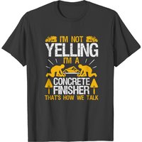 Concrete Builders Concrete Finisher T-shirt for Men