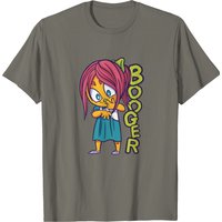 T-shirt vert Booger Snot Picking Nose pour hommes — T-shirts pour hommes
