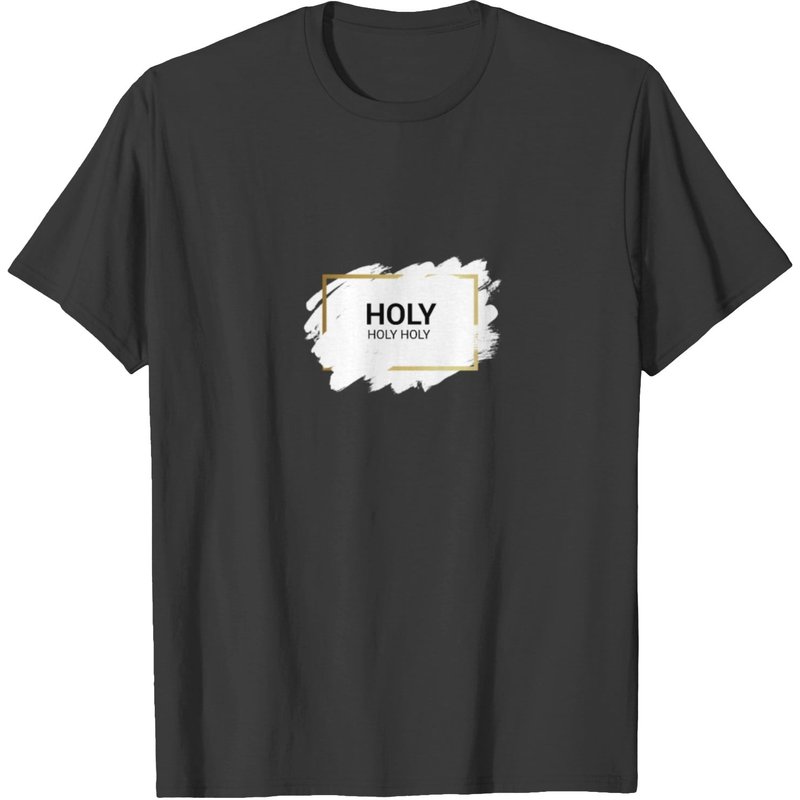 T-shirt pour hommes Holy Holy Holy en noir — T-shirts pour hommes
