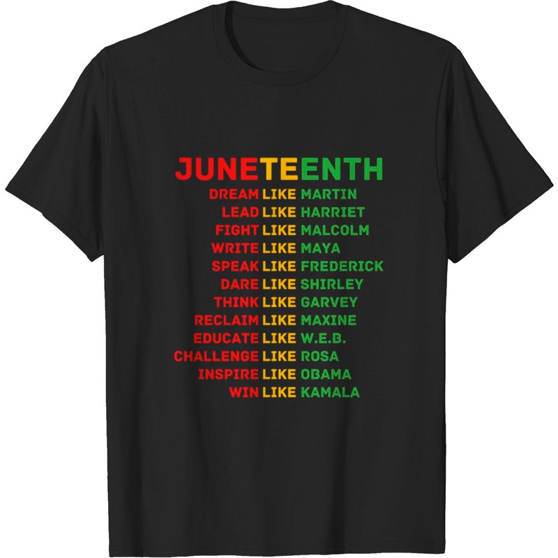 T-shirt pour hommes Juneteenth Célébrer les leaders noirs — T-shirts pour hommes