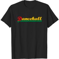 T-shirt Dancehall pour hommes en noir