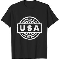 T-shirt pour hommes fabriqué aux États-Unis