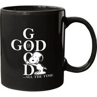 God Is Good Snoopy Print Mug