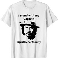 T-shirt Justice Pour Johnny Depp pour Hommes — T-shirts pour hommes