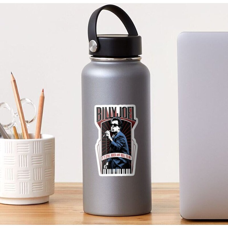 Autocollant Billy Joel pour Personnalisation Créative — Autocollants et stickers