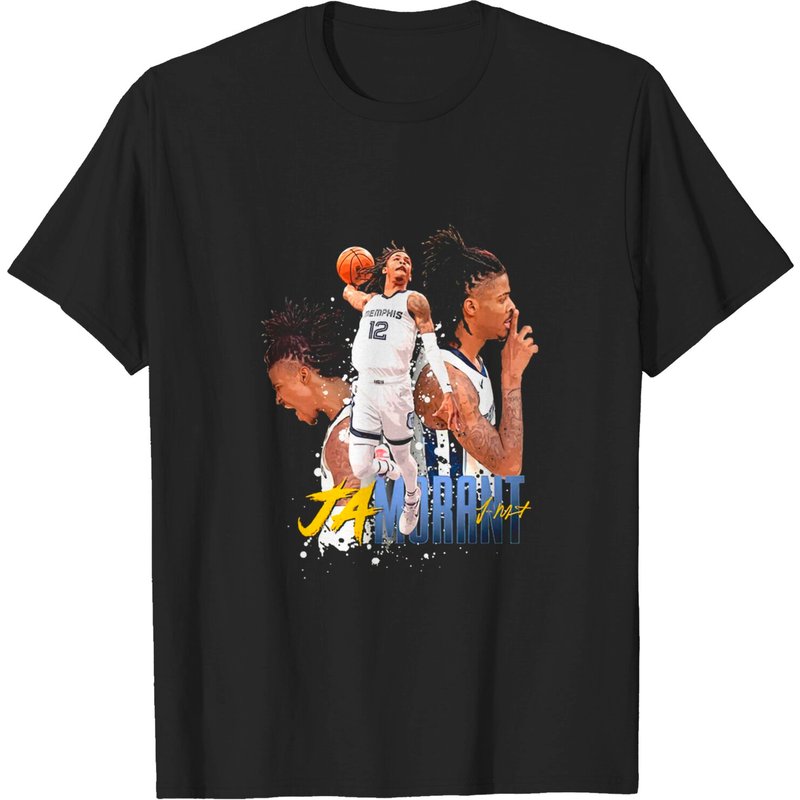 Ja Morant Memphis Grizzlies Playoffs MVP Signature Shirt — Mens T Shirts