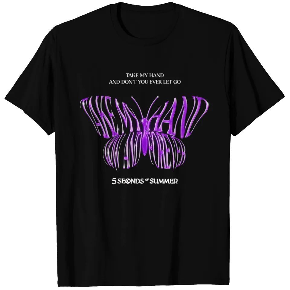 T-shirt double face No Shame 2022 de 5 Seconds Of Summer — T-shirts pour hommes