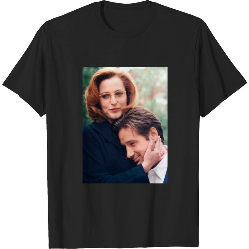T-shirt Mulder et Scully des X-Files — T-shirts pour hommes
